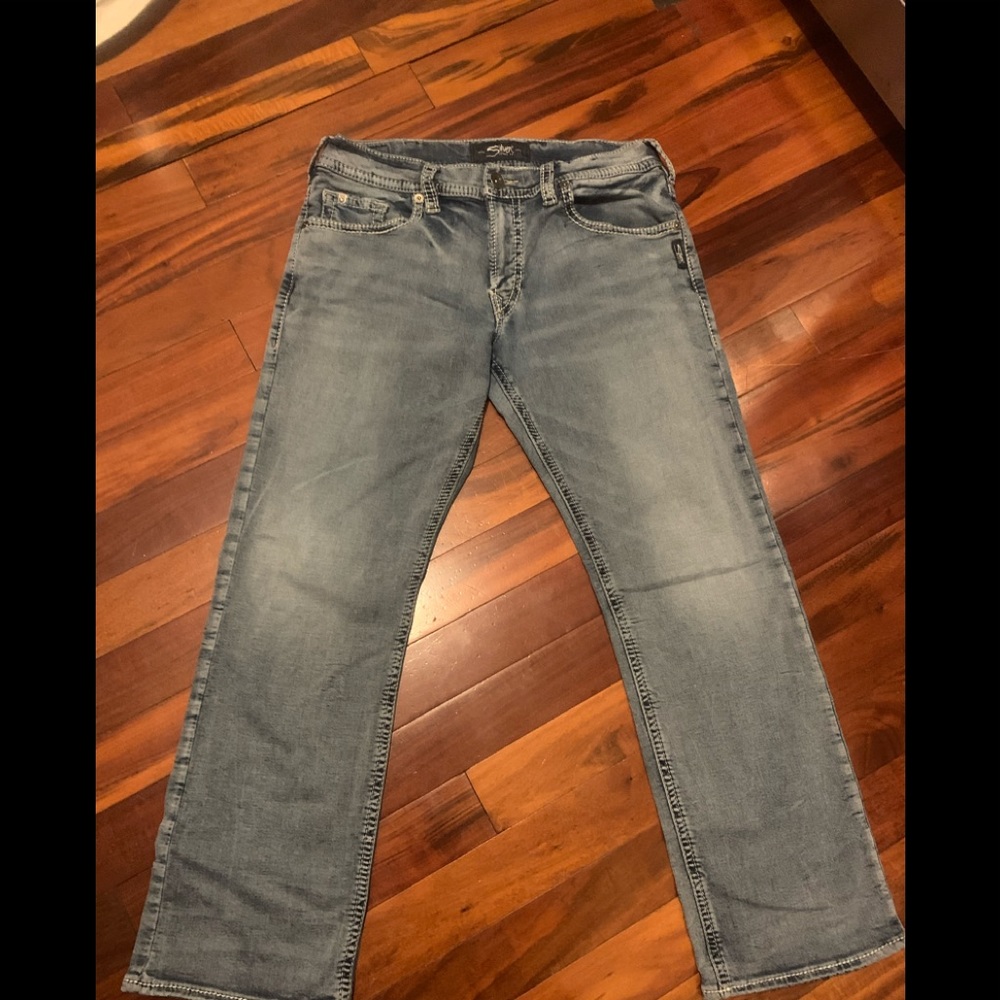 Silver Jeans Men’s Zac 36” x32” Great condition!!